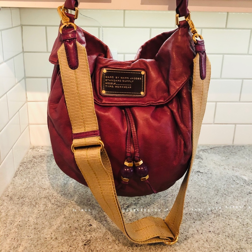 Marc by Marc Jacobs Plum Handbag